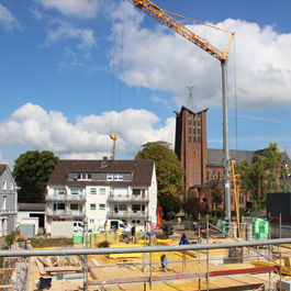 Die Seniorenresidenz im Bau 