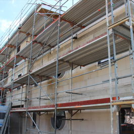 Die Seniorenresidenz im Bau 