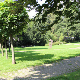 Ruhige, zentrale Lage mit viel Grünfläche 